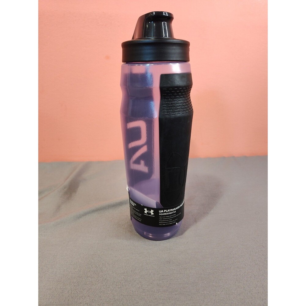 Under Armour Playmaker Squeeze Bottle 32 oz Planet Purple